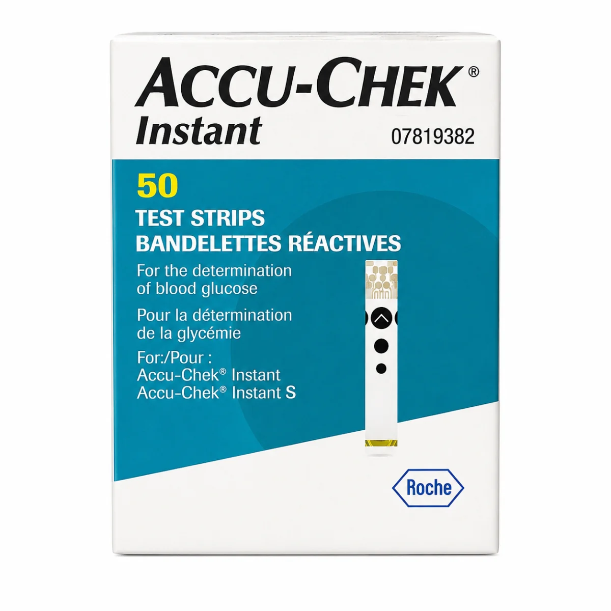 ACCU-CHEK INSTANT شريط سكر