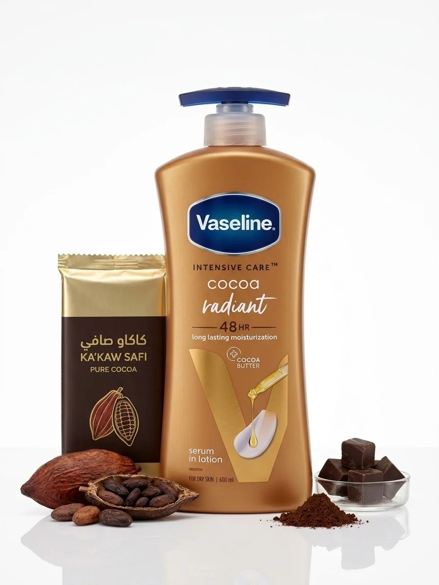 VASELINE COCOA 600ML ضاغطه
