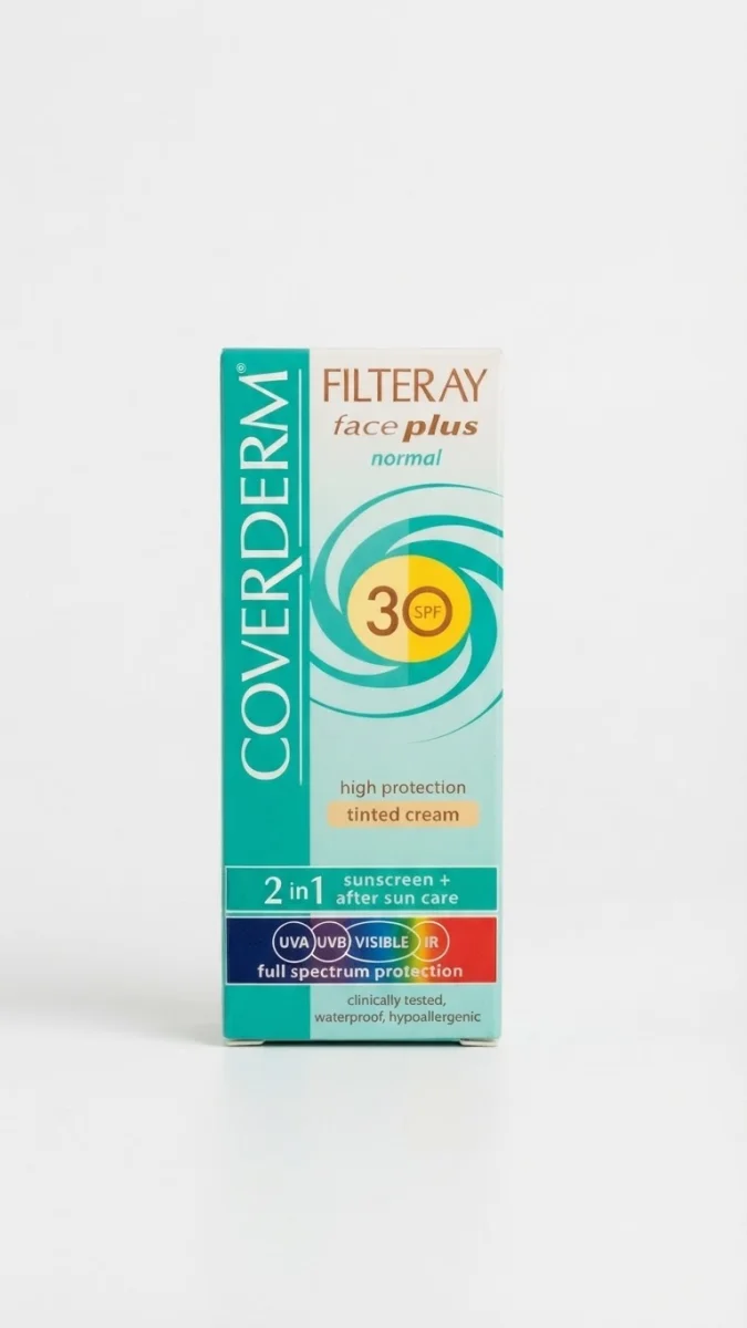 COVERDERM normal tinted cream spf30